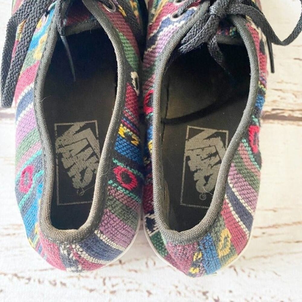 VANS Mexican Blanket Serape Womens Shoes Sz 6 - Picture 6 of 10